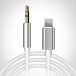 Câble adaptateur audio AUX 8 broches vers 3,5 mm, longueur : 1 m