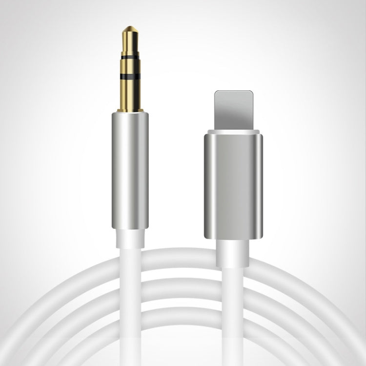 Câble adaptateur audio AUX 8 broches vers 3,5 mm, longueur : 1 m