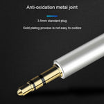Câble adaptateur audio AUX 8 broches vers 3,5 mm, longueur : 1 m