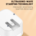 LDNIO A201 2,4 A Double Tête de Charge USB Adaptateur de Chargeur de Téléphone Portable à Charge Directe avec Câble de Données Micro USB, Micro USB