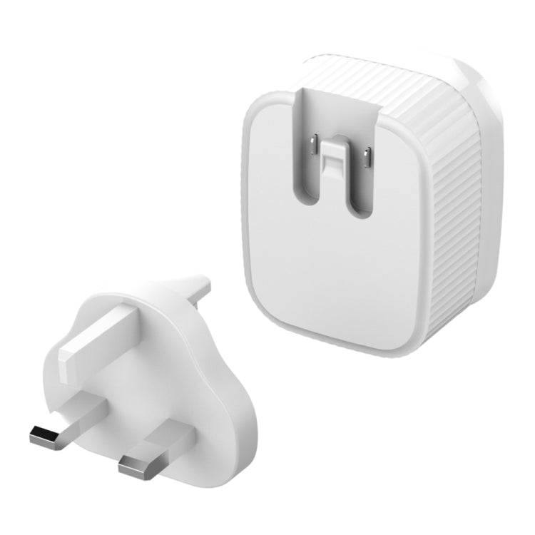 LDNIO A201 2,4 A Double Tête de Charge USB Adaptateur de Chargeur de Téléphone Portable à Charge Directe avec Câble de Données Micro USB, Micro USB