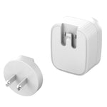 LDNIO A201 2,4 A Double Tête de Charge USB Adaptateur de Chargeur de Téléphone Portable à Charge Directe avec Câble de Données Micro USB, Micro USB