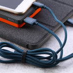 Câble de charge REMAX RC-131TH 1m 2.8A 3 en 1 USB vers 8 broches, USB-C / Type-C et Micro USB