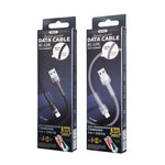 Câble de données de charge rapide tressé en alliage d'aluminium REMAX RC-124i 1 m 2,4 A USB vers 8 broches pour iPhone, iPad, 8 broches
