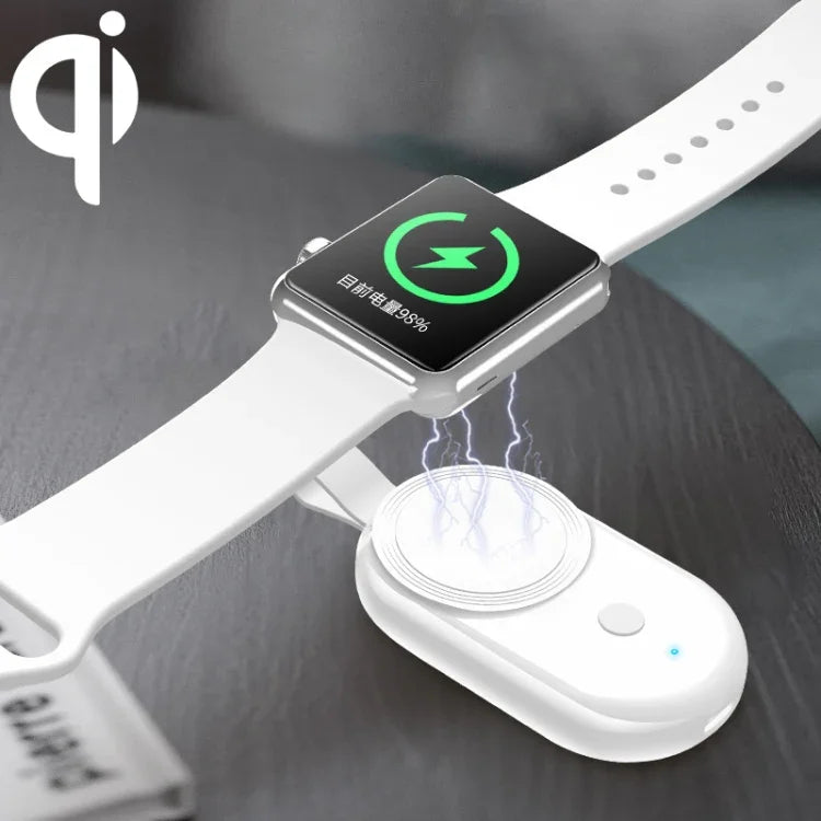 Chargeur sans fil magnétique universel portable 848 pour Apple Watch Series 6 / 5 / SE / 4 / 3 / 2 / 1