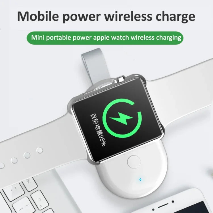 Chargeur sans fil magnétique universel portable 848 pour Apple Watch Series 6 / 5 / SE / 4 / 3 / 2 / 1