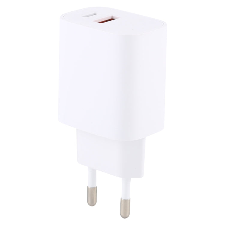T085 Adaptateur secteur de voyage à charge rapide 20 W USB + Type-C, prise UE, IP8G0711EU, IP8G0711US