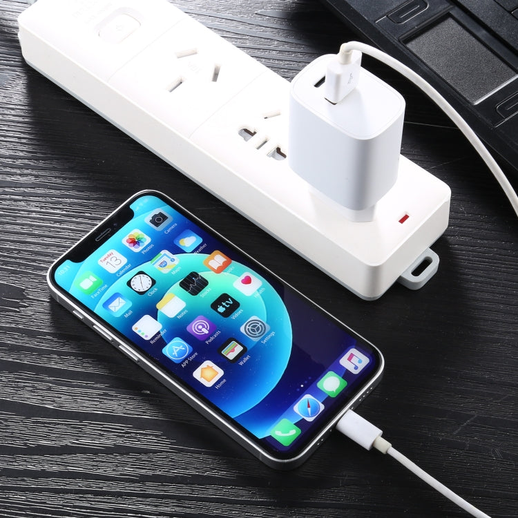 T085 Adaptateur secteur de voyage à charge rapide 20 W USB + Type-C, prise UE, IP8G0711EU, IP8G0711US