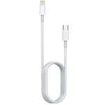 Câble de données de charge rapide AWEI CL-68 3A Type-C / USB-C vers 8 broches PD, Longueur : 1m