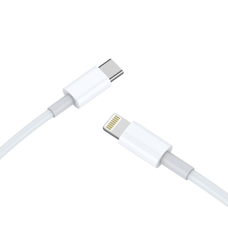 Câble de données de charge rapide AWEI CL-68 3A Type-C / USB-C vers 8 broches PD, Longueur : 1m