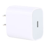Chargeur de voyage PD 20W à interface USB-C / Type-C unique, prise US, prise US 20W