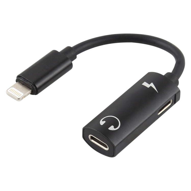 Adaptateur audio pour écouteurs 2 en 1 8 broches mâle vers double 8 broches femelle pour le chargement et l'écoute de musique, compatible avec tous les systèmes iOS