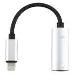 Adaptateur audio pour écouteurs 2 en 1 8 broches mâle vers double 8 broches femelle pour le chargement et l'écoute de musique, compatible avec tous les systèmes iOS
