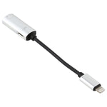 Adaptateur audio pour écouteurs 2 en 1 8 broches mâle vers double 8 broches femelle pour le chargement et l'écoute de musique, compatible avec tous les systèmes iOS