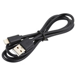 Ensemble chargeur de voyage LZ-728 2 en 1 18W QC 3.0 USB + câble de données USB vers 8 broches, Prise EU, longueur du câble : 1m, avec câble 8 broches