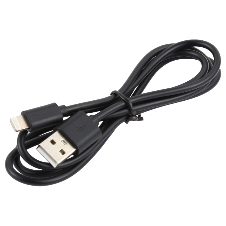 Ensemble chargeur de voyage LZ-728 2 en 1 18W QC 3.0 USB + câble de données USB vers 8 broches, Prise EU, longueur du câble : 1m, avec câble 8 broches