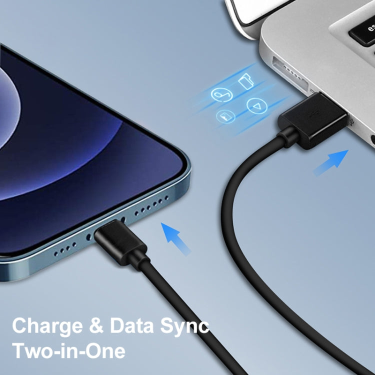 Ensemble chargeur de voyage LZ-728 2 en 1 18W QC 3.0 USB + câble de données USB vers 8 broches, Prise EU, longueur du câble : 1m, avec câble 8 broches