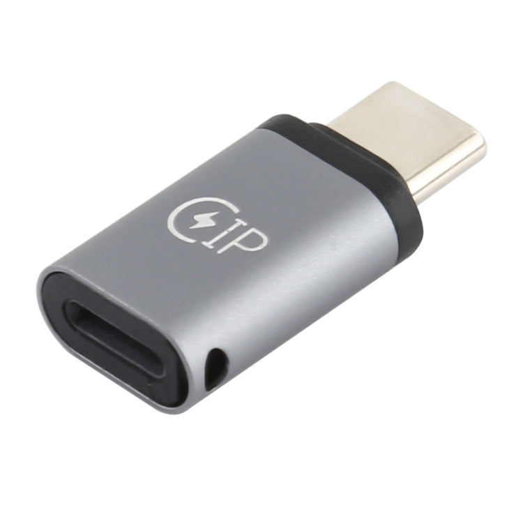 Adaptateur de charge mâle USB-C / Type-C vers femelle 8 broches, prend en charge la transmission de données, femelle 8 broches
