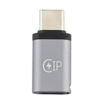 Adaptateur de charge mâle USB-C / Type-C vers femelle 8 broches, prend en charge la transmission de données, femelle 8 broches