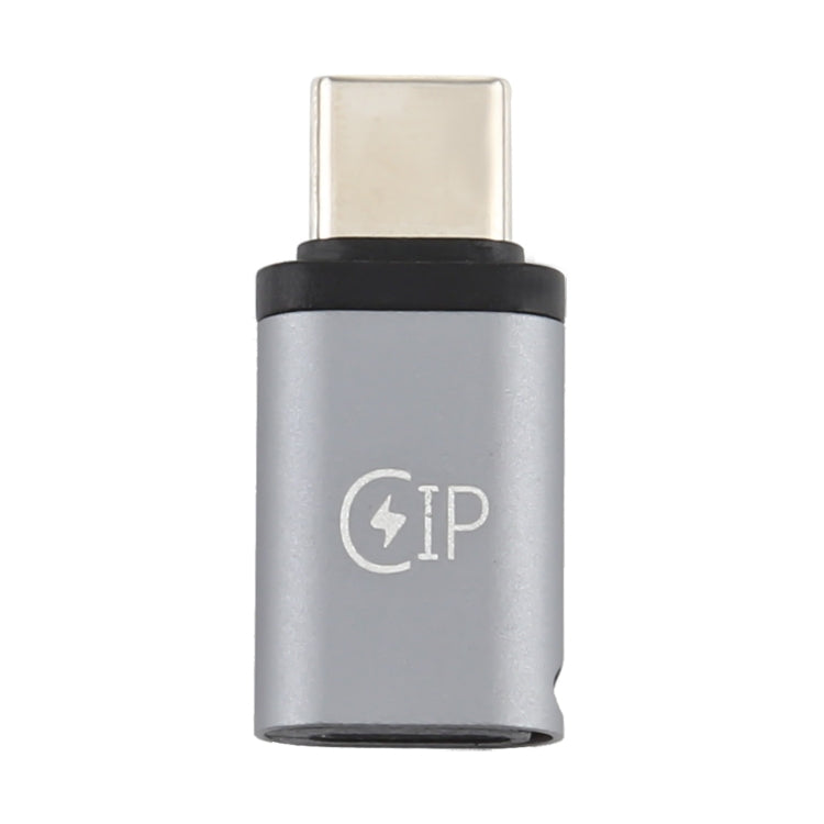 Adaptateur de charge mâle USB-C / Type-C vers femelle 8 broches, prend en charge la transmission de données, femelle 8 broches