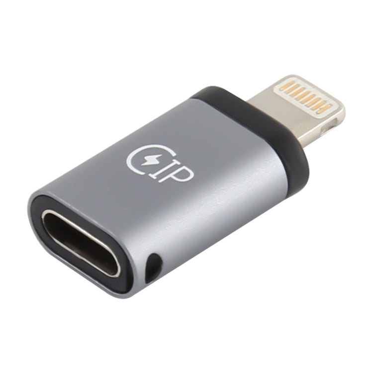 Adaptateur de charge 8 broches mâle vers USB-C / Type-C femelle, prend en charge la transmission de données, 8 broches mâle