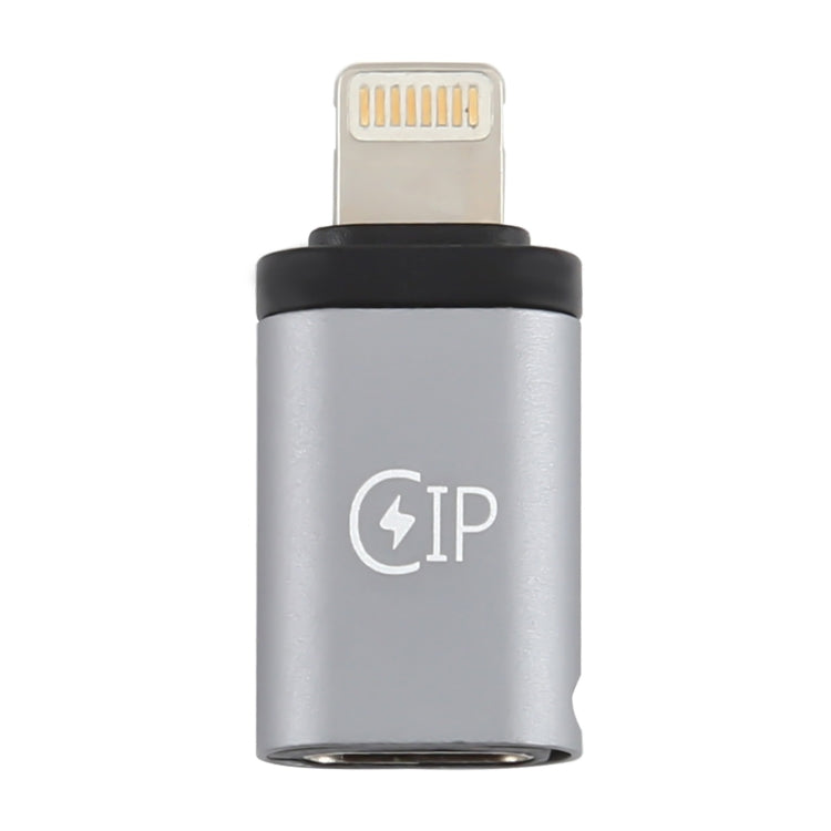 Adaptateur de charge 8 broches mâle vers USB-C / Type-C femelle, prend en charge la transmission de données, 8 broches mâle