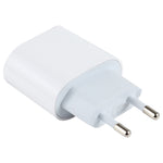 L-012 2 in 1 20W PD USB-C / Type-C Interface Travel Charger + USB-C / Type-C to 8 Pin Data Cable Set, EU Plug