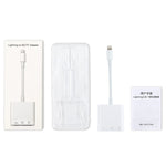 Adaptateur lecteur de caméra NK-101Y Pro 8 broches vers 8 broches + ports SD + TF 3-en-1