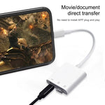 Adaptateur lecteur de caméra NK-101Y Pro 8 broches vers 8 broches + ports SD + TF 3-en-1