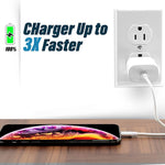 Câble de données/chargeur USB 8 broches vers tête métallique de 1 m de style filet