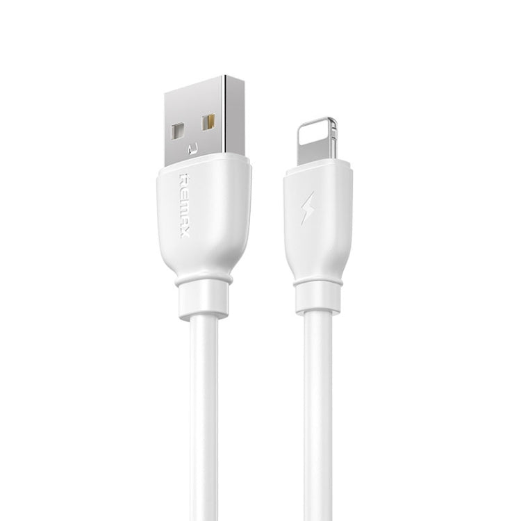 Câble de données de charge rapide REMAX RC-138i 2.4A USB vers 8 broches Suji Pro, longueur du câble : 1 m, 8 broches
