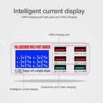 WLX-896+ Chargeur USB intelligent multifonction 6 en 1 avec affichage numérique, WLX-896+ (prise AU), WLX-896+ (prise EU), WLX-896+ (prise UK), WLX-896+ (prise US)