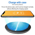 Chargeur intelligent sans fil portable léger 964 10W