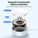 Câble de données de chargeur sans fil magnétique 3 en 1 USB-C / Type-C vers 8 broches + USB-C / Type-C + montre, longueur du câble : 1,2 m, 3 en 1