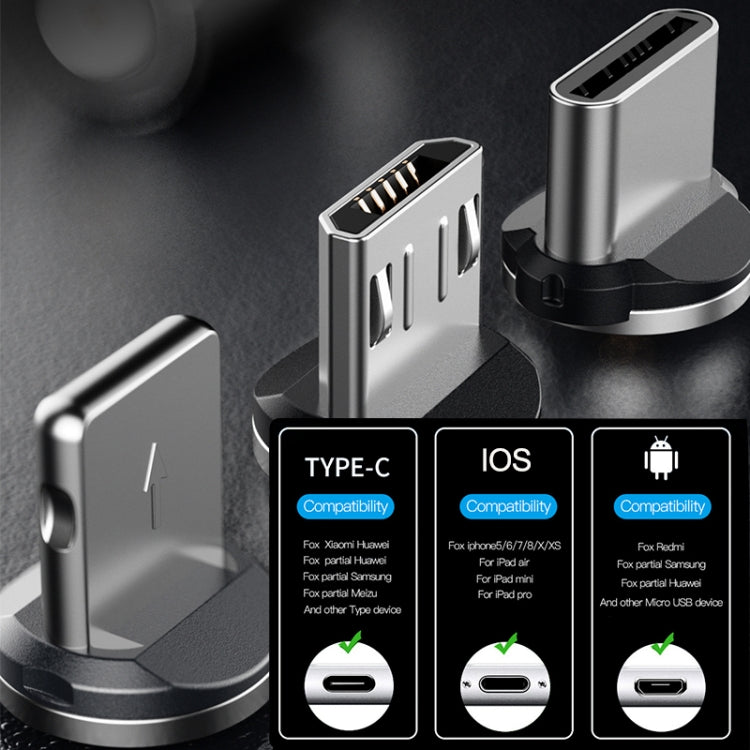 Tête de charge magnétique USB vers Micro USB série CaseMe 2