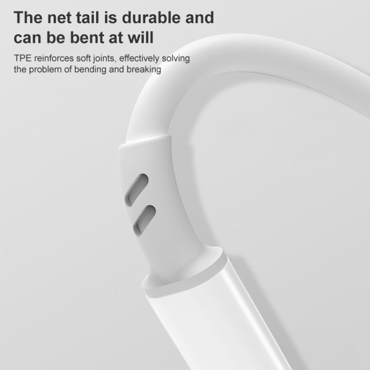 Câble de charge rapide USB vers Type-C / 8 broches / Micro USB 3 en 1 3A, longueur du câble : 1,2 m, blanc