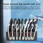 Station de charge intelligente YFY-A55 150W 16 ports USB avec support pour téléphone et tablette, prise américaine, YFY-A55