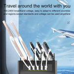 YFY-A54 Station de charge intelligente 5 ports USB + Type-C 100W avec support pour téléphone et tablette, prise US, YFY-A54