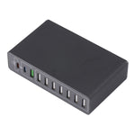 MFT-03Q Chargeur rapide intelligent USB QC3.0 10 en 1 65W, prise UE