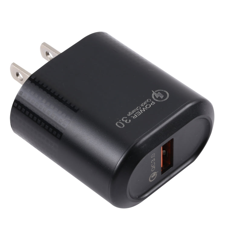 Chargeur USB rapide LZ-2117 18W QC3.0 3.1A, Prise US, Prise US