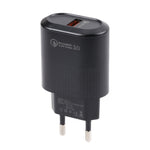 Chargeur USB rapide LZ-2117 18W QC3.0 3.1A, Prise EU, Prise EU