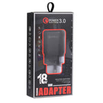 Chargeur USB rapide LZ-2117 18W QC3.0 3.1A, Prise EU, Prise EU