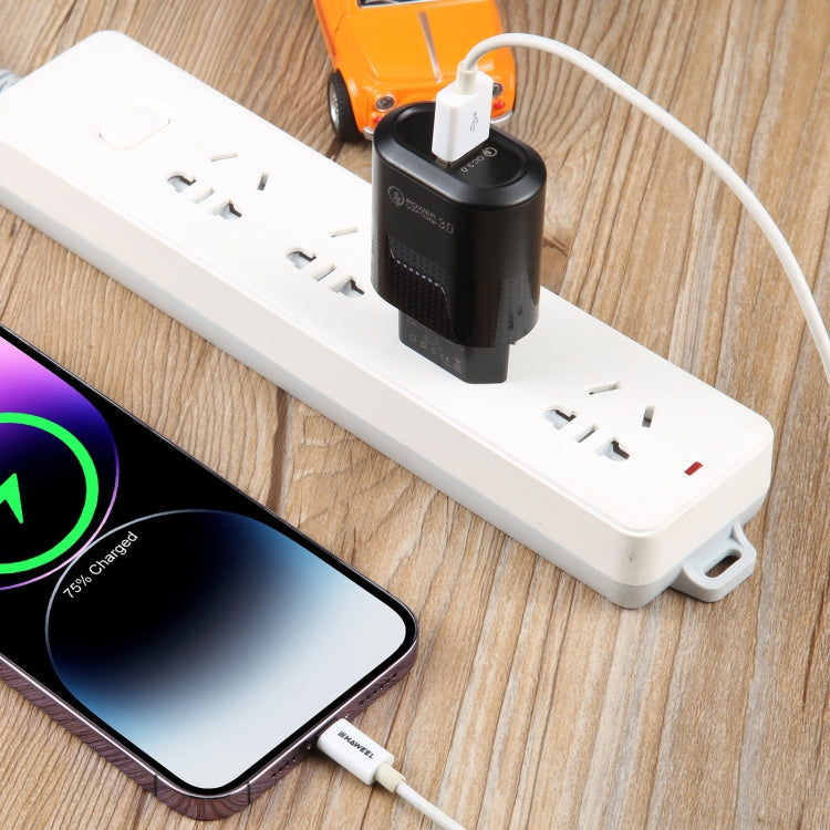 Chargeur USB rapide LZ-2117 18W QC3.0 3.1A, Prise EU, Prise EU