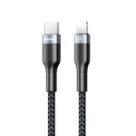 REMAX RC-009i Câble de Données Charge Rapide 20W PD USB-C / Type-C vers 8 Broches 1m 2.22A, Type-C vers 8 Broches 20W