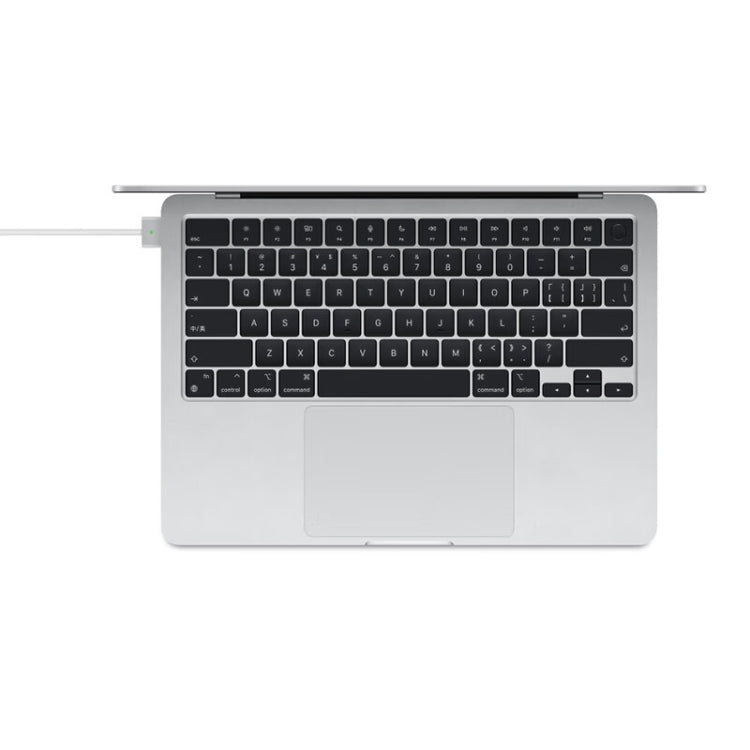 Câble de données de charge rapide tressé USB-C / Type-C vers Magsafe 3, Longueur : 2 m, Bleu, Blanc