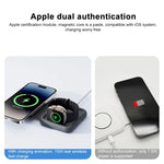 Chargeur magnétique sans fil pliable MOMAX UD30 Q.Mag Go 2 en 1 MagSafe