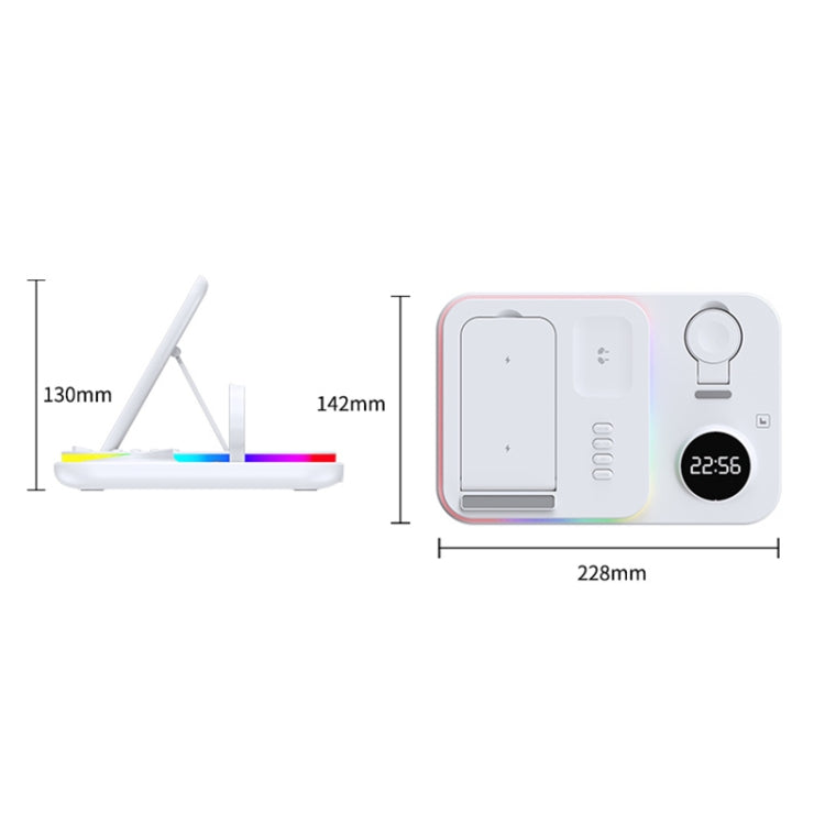 Chargeur sans fil multifonction 4 en 1 30W, 4 en 1