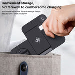 Chargeur sans fil vertical pliable multifonctionnel 6 en 1