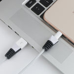 2 pièces Câble de charge USB anti-casse Enrouleur Étui de protection Housse de protection