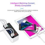 A9 Plus (Version Globale) Station de recharge détachable multifonction AC 100V~240V 8 ports USB avec écran numérique LCD et chargeur sans fil, compatible QC3.0, A9 Plus (Version Globale)